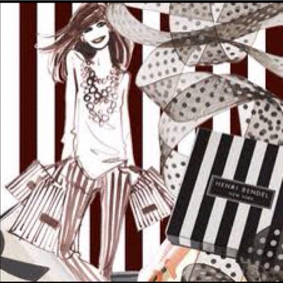 PRETTY LITTLE HENRY BENDEL SIGNATURE SPARKLY ENAMEL & GOLD PIN - RARE - Picture 11 of 12